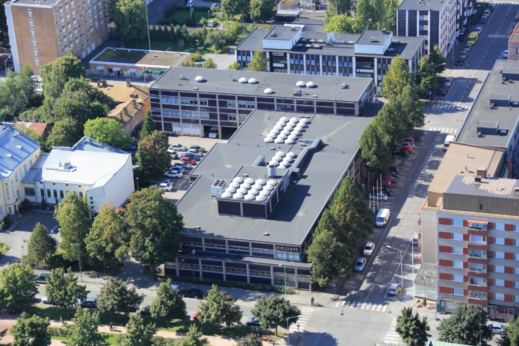 Pääkirjaston ilmakuva